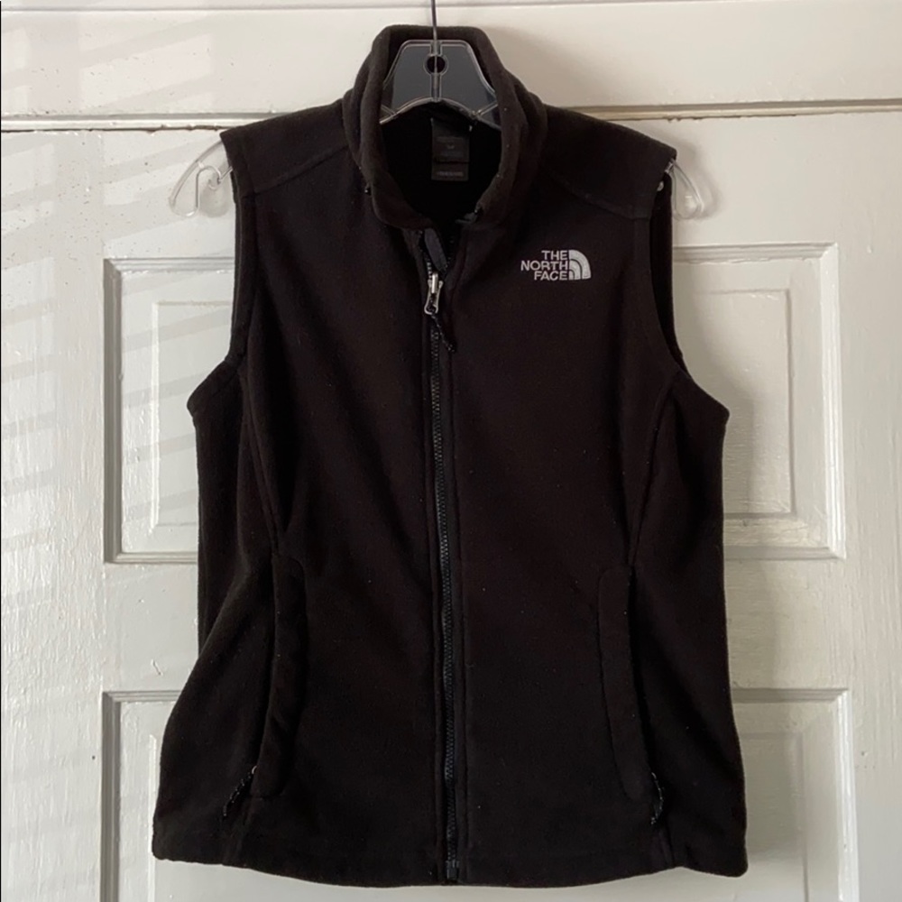 Black North Face Vest